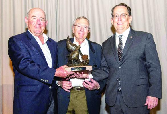 J. Luther King, Jr. was recently honored as the 2025 West Texas Conservationist of the Year. Luther and his family have amassed more than 100,000 acres in six Texas counties that they manage to help sustain healthy wildlife populations. Photo courtesy of BRI
