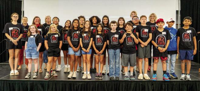 Area youth took advantage of the STEAM Camp recently, which was held on the campus at Sul Ross State University. Students focused on Science, Technology, Engineering, Arts, and Mathematics. Courtesy photo