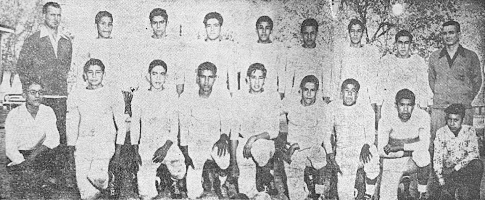 December 18, 1953 The Alpine Centennial school juniors, pictured here, went through the past season run undefeated. They only had one scoreless tie game that affected their record and had amassed 268 points to none for their play in the Big Bend Junior conference.