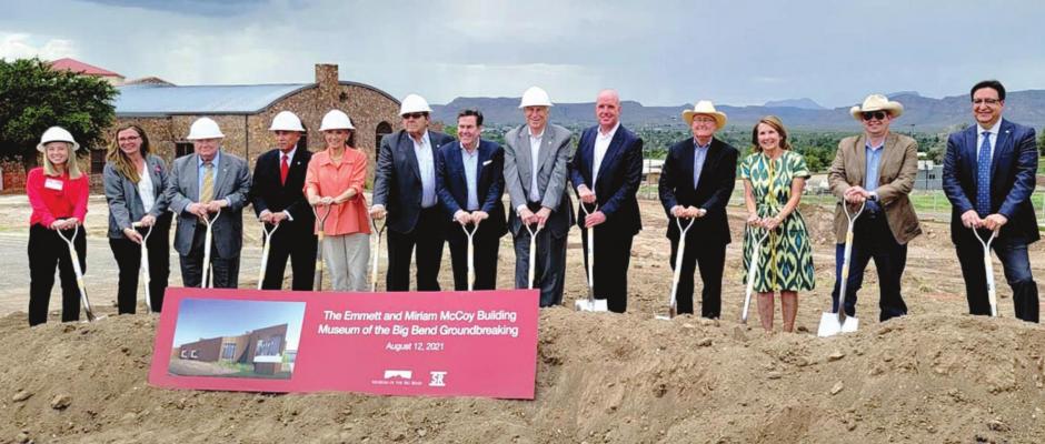 Breaking ground for a museum expansion
