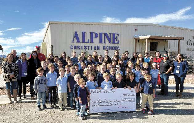 Donation goes to Christian school