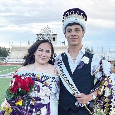 Geraldine Hinojosa was crowned the 2025 Alpine Homecoming Queen in ceremonies before the football game against Anthony last Friday night. Her counterpart, John Paul Prieto, was crowned Homecoming King earlier in the week. Courtesy photo
