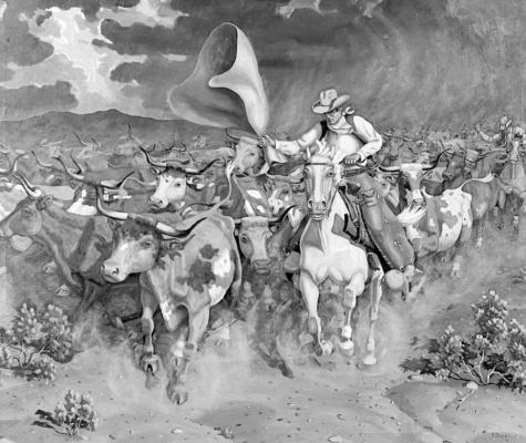 “Stampede” by Fred Darge. Courtesy photo