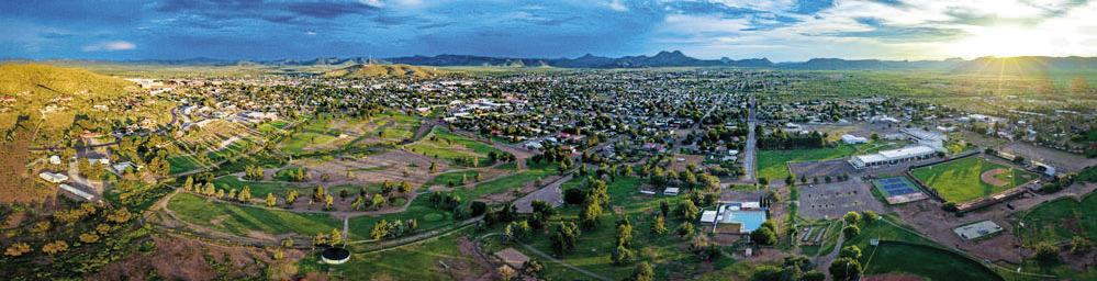 Alpine Photo Contest finalistAndy Grunberger took this lovely panoramic shot ofAlpine, titled “Looking Home.” Photo courtesy of Visit Alpine, Texas