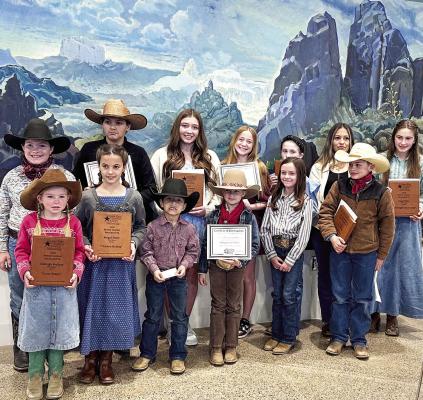 This group of young poets will soon be headlining a stage just like many of their friends and family members. All of them received participation certificates and winners were presented a plaque. Courtesy photo