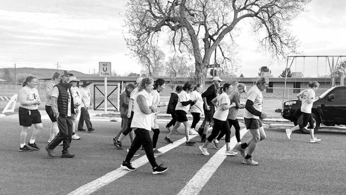 Members of the Alpine Community participated in a Fun Run to benefit the Sunshine House’s Meals on Wheels program last Saturday morning. Courtesy photo