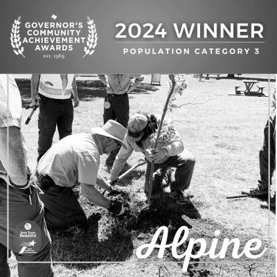 Keep Alpine Beautiful receives prestigious Governor’s Award