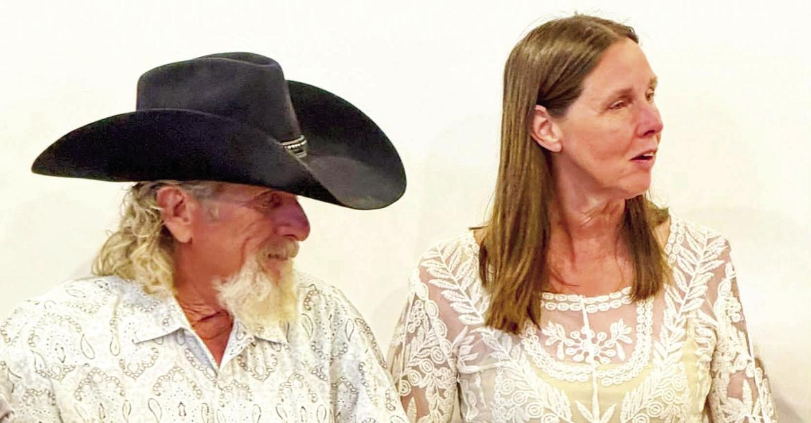 Long-time ANRS supporters Rod and Karlin DeVoll were recognized this past Saturday night for more than 30 years of support to the organization. Photo courtesy of ANRS Exes